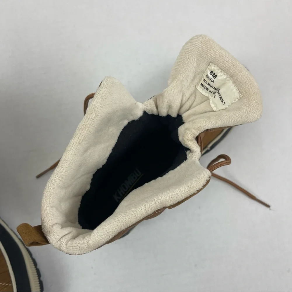Khombu‎ Dora Cold Weather Lace Up Boots Size 8